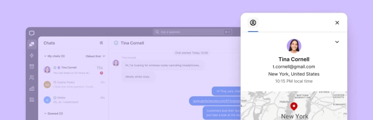 customer details view