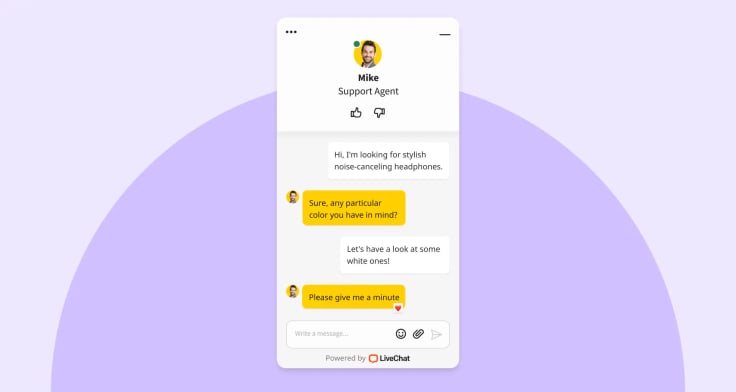 livechat chat widget