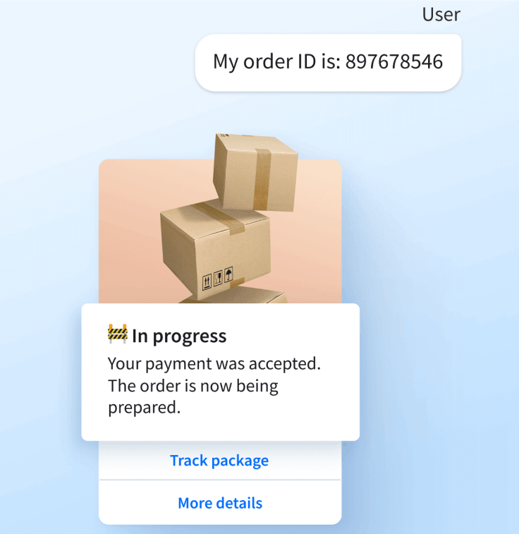 order status chatbot
