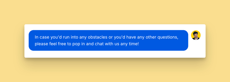 canned goodbye message