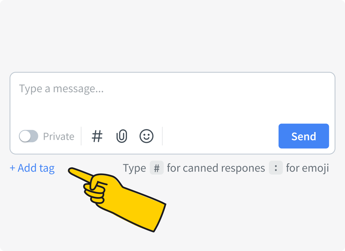 Tags in LiveChat® app