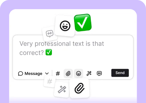 Text are is one of the areas available in the chat feed inside the LiveChat® agent app. It's where you type in the messages that you want to send.