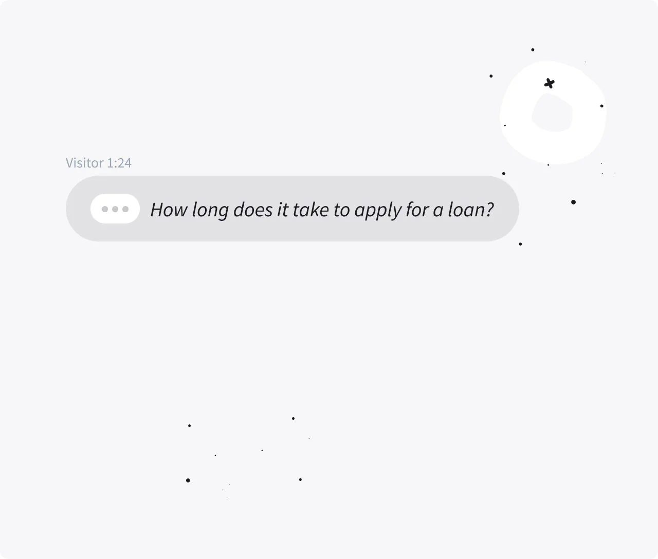 Live chat sneak peek view